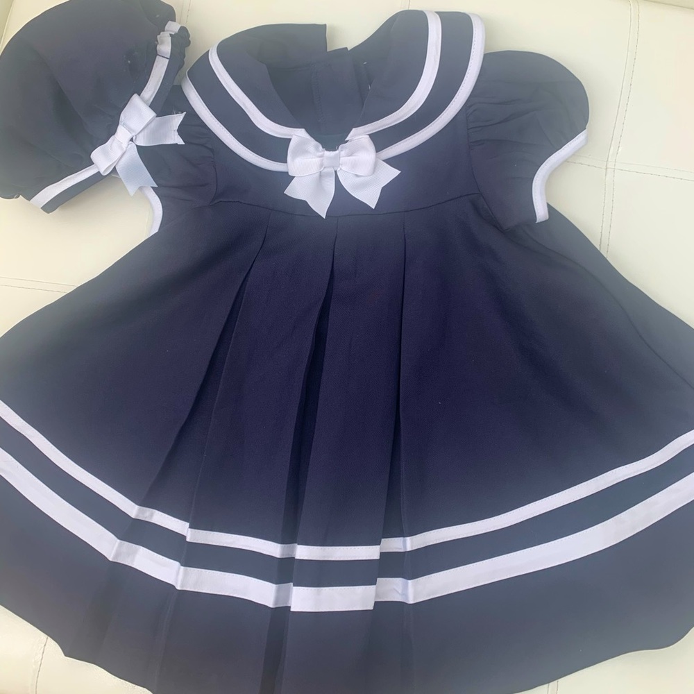 Baby Girls 3 Piece Sailor Dress